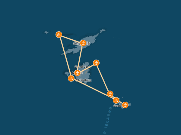 St. Martin, St. Barts & Anguilla Itinerary